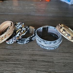 Statement bracelets